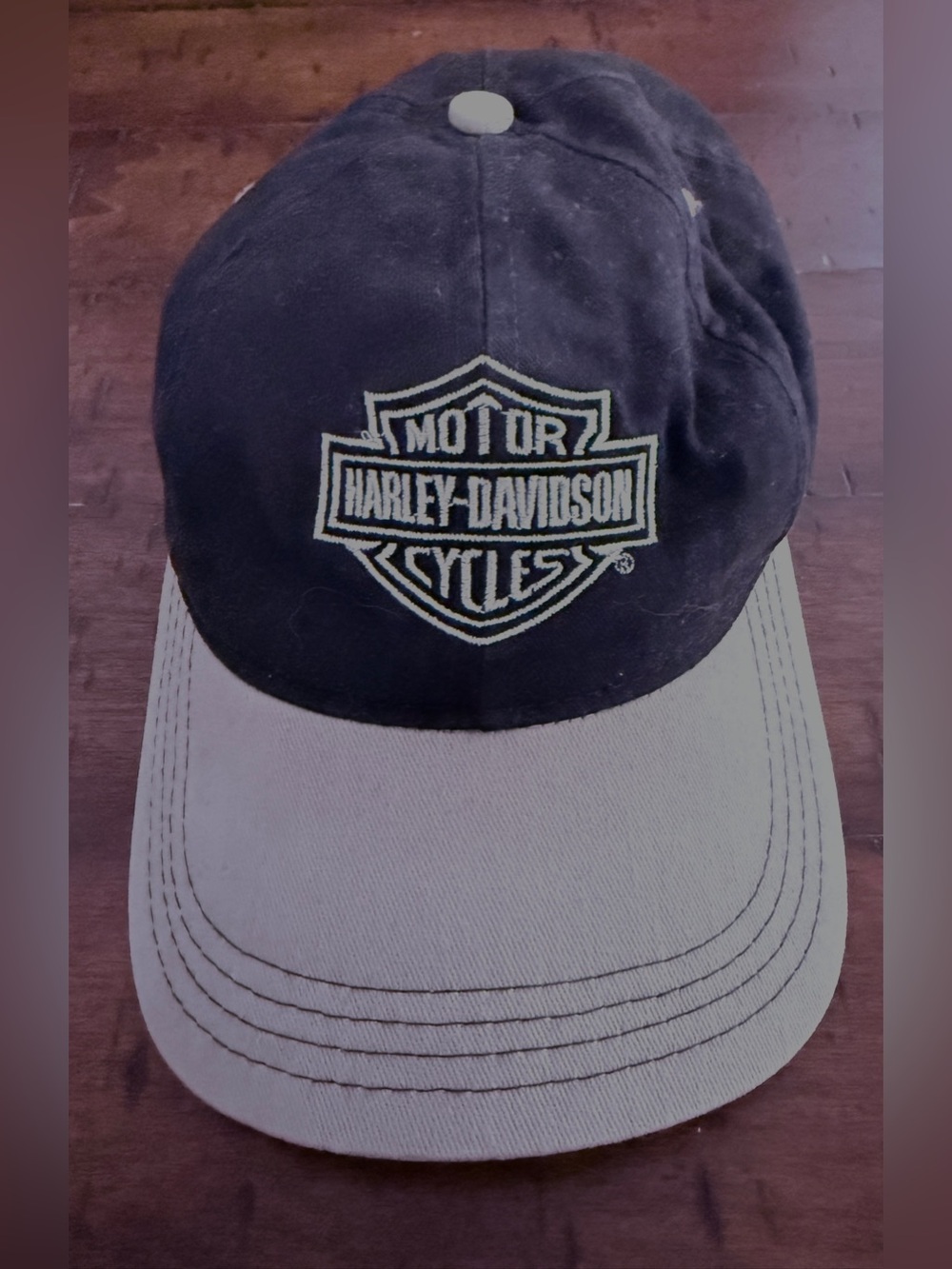 Harley-Davidson Black & Khaki Bar & Shield Baseball Cap